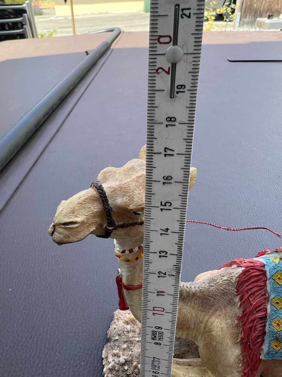 Tutte le decorazioni: Dekofigur Kamel liegend mit Sattel Dekoration 18cm – Usato da Zauggenried venduto da Mr-Jackman 5