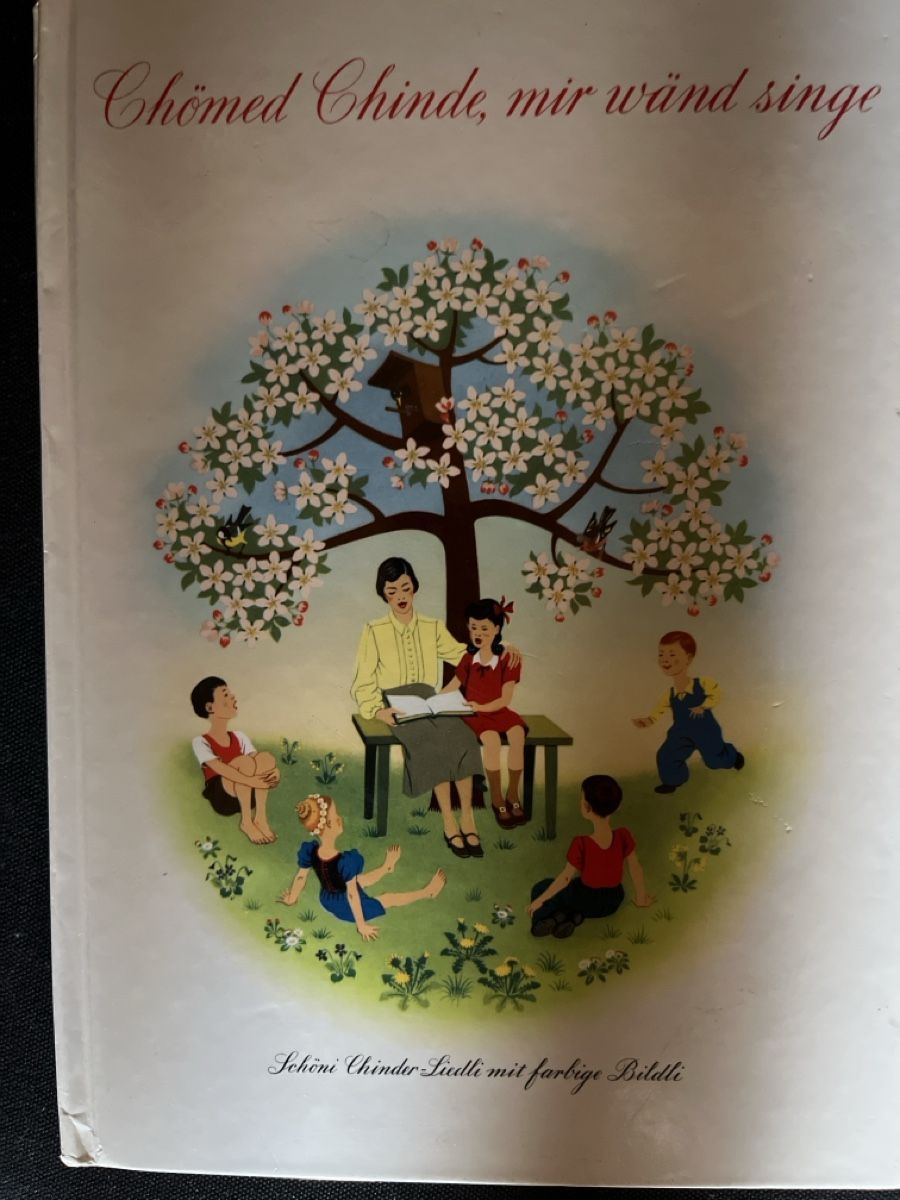 Libri: Chömed Chinde, mir wänd singe Kinderbuch mit farbigen Bildli – Usato da Giswil venduto da Nistsigi