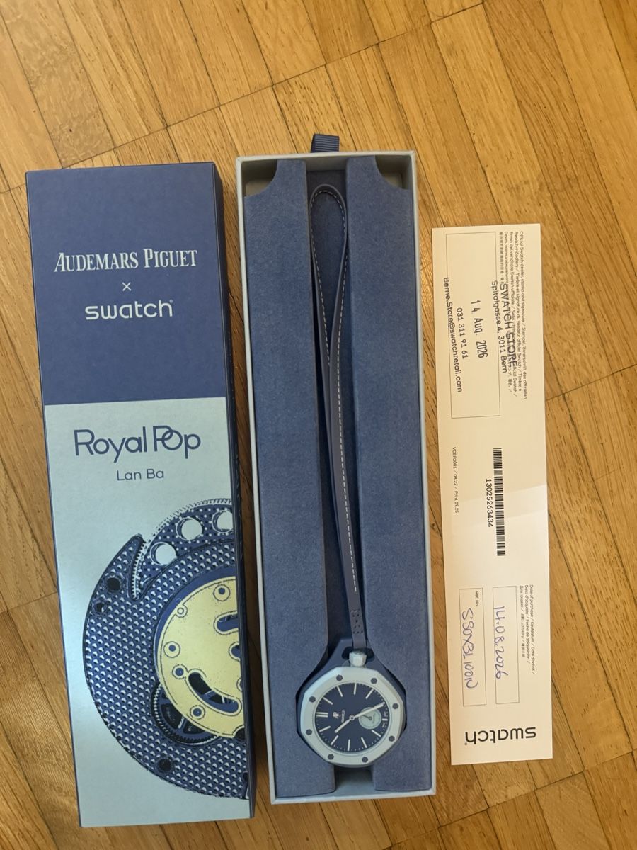 Audemars Piguet Uhren: Swatch x Audemars Piguet AP LAN BA – Neu und originalverpackt aus Bern von alekswhite