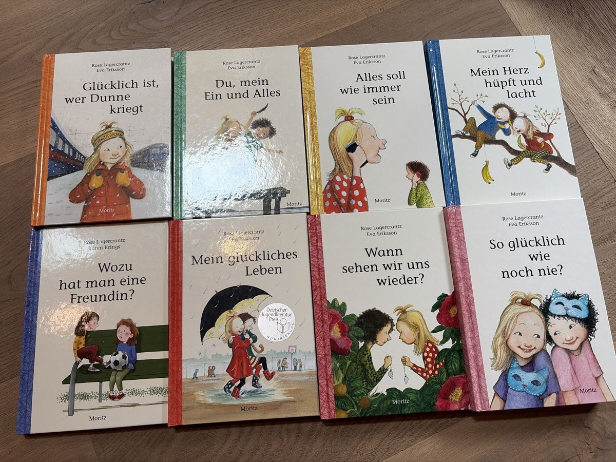 Libri: 8x Rose Lagerkrantz Kinderbücher Moritz Verlag – Usato da Saanenmöser venduto da ballerinas