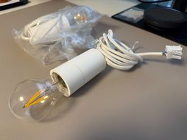 Lampe für Decke 2er Pack, inkl. Glühbirnen