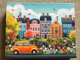 Small Town Scenery Puzzle 1000 Stück