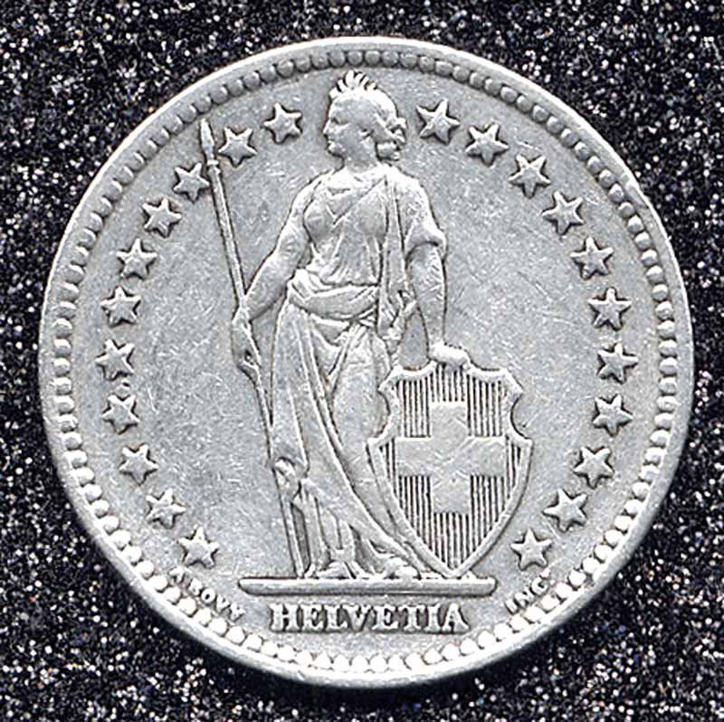 Alle Münzen: Münze CH Silber "1944" – Gebraucht aus Zug von BAMBI51 1