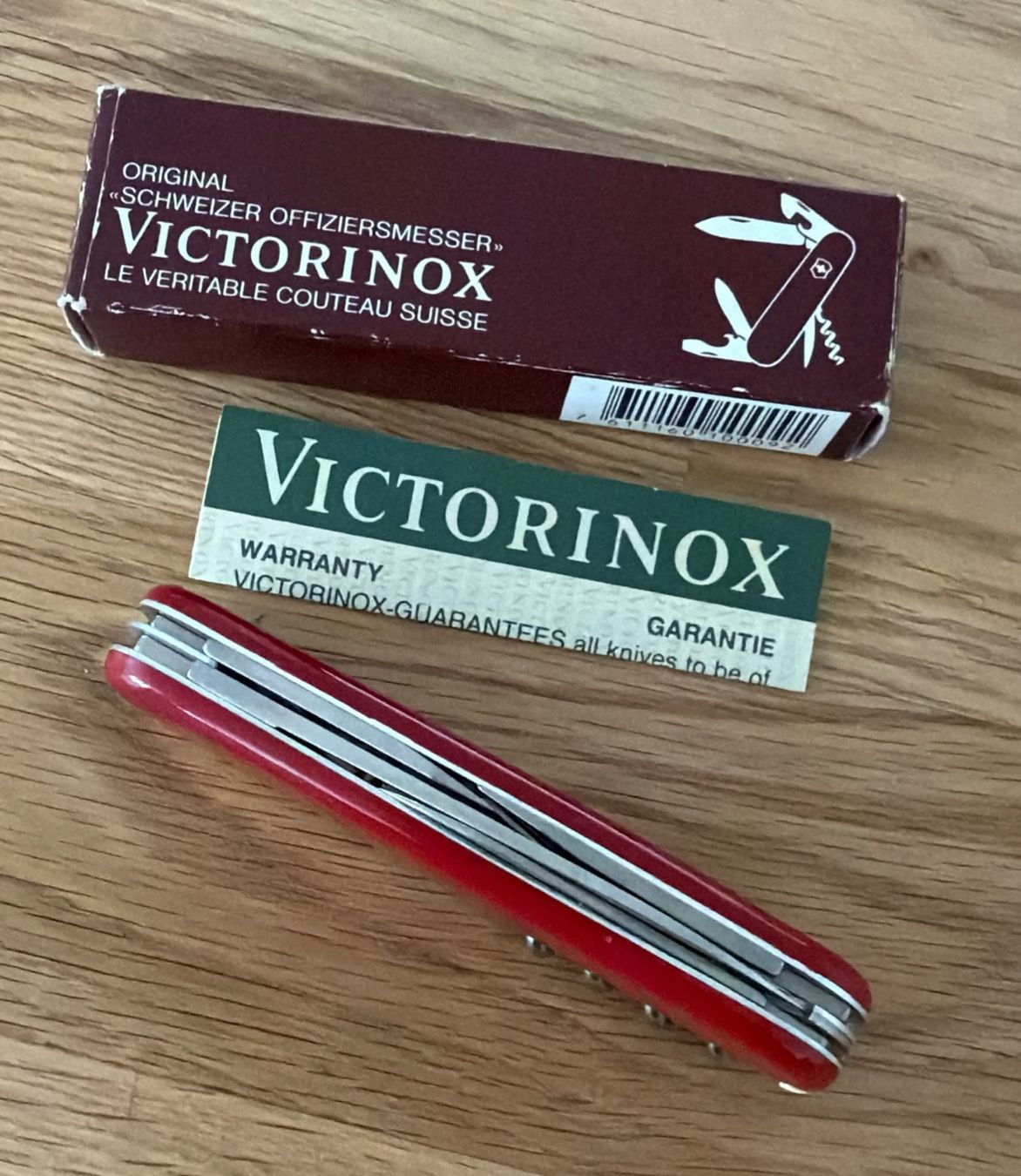 Victorinox Taschenmesser: VICTORINOX TASCHENMESSER – Neu und originalverpackt aus Zürich von Frei-Occasionen 4