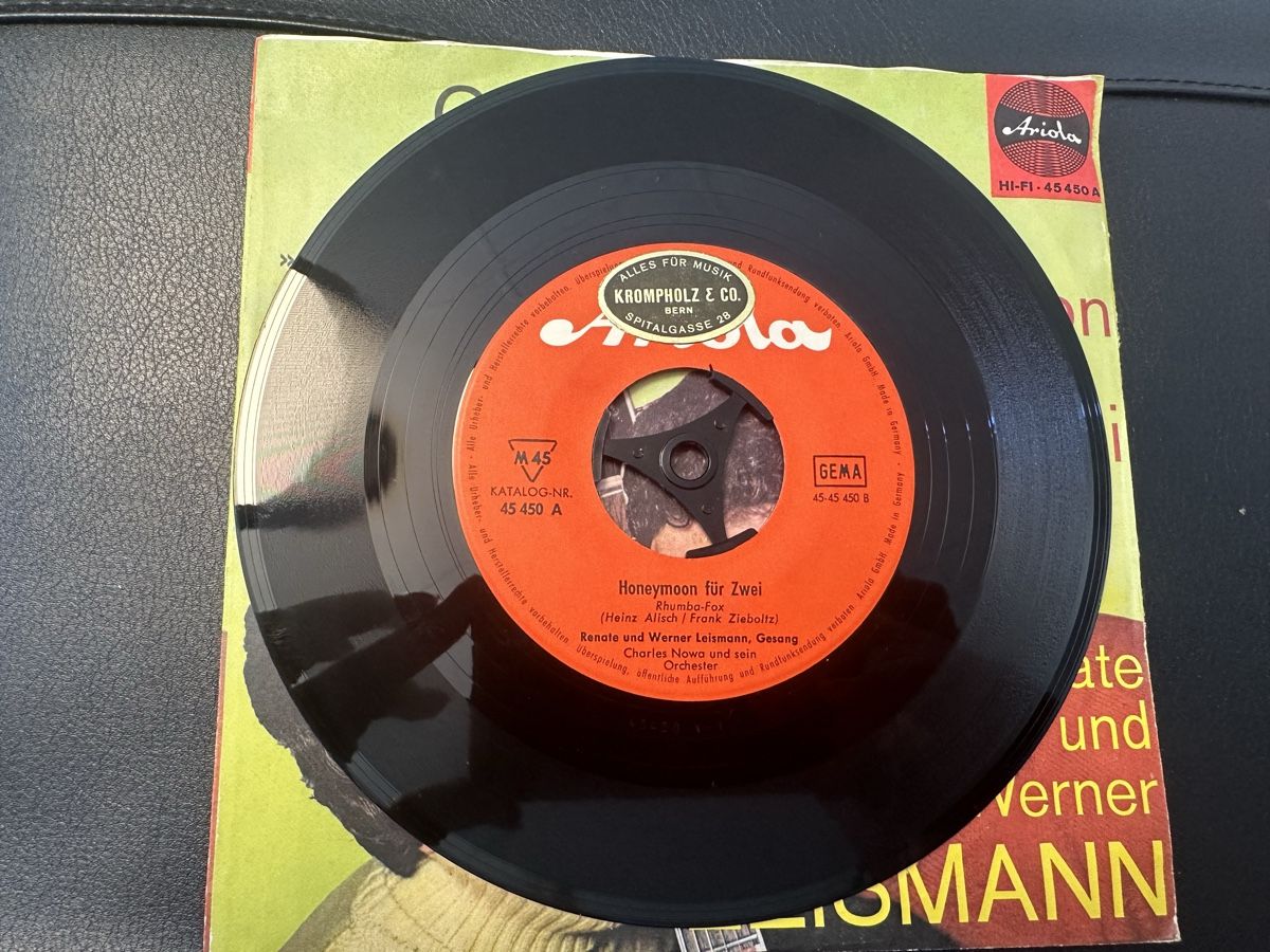Dischi in vinile: Renate und Werner Leismann – Schallplatte – Usato da Zollikofen venduto da Taximan89 1