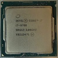 i7 9700 3 ghz 8 core 12 mb cache