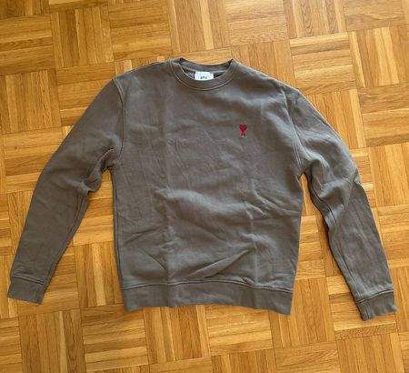 Pull Ami Paris kaki