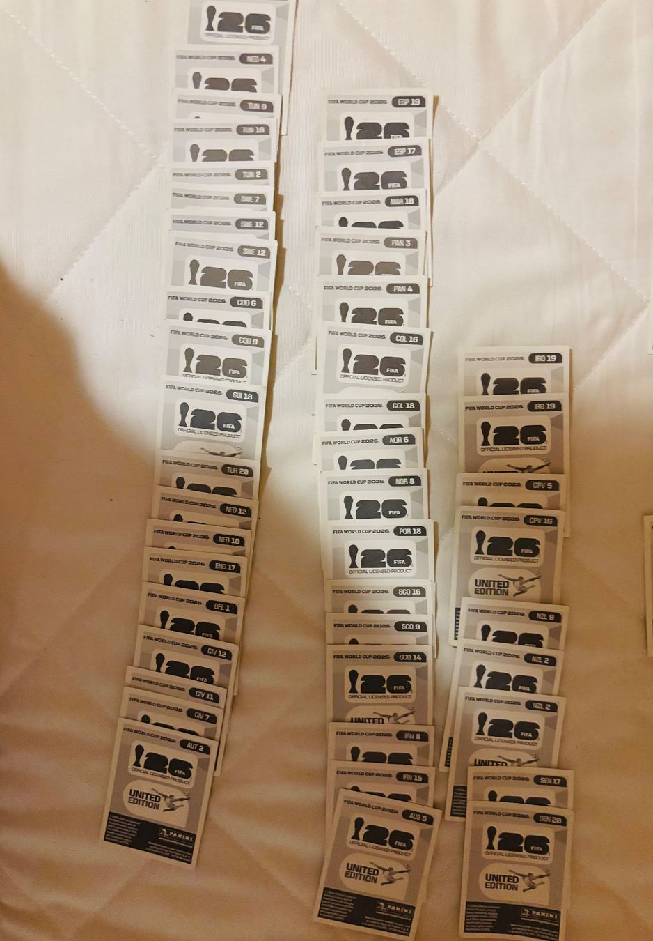 Panini Carte collezionabili: FIFA World Cup 2026 Panini Limited Edition Sticker Bundle – Usato da Volketswil venduto da Daise 3