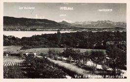 Vue du reposoir mies Vaud