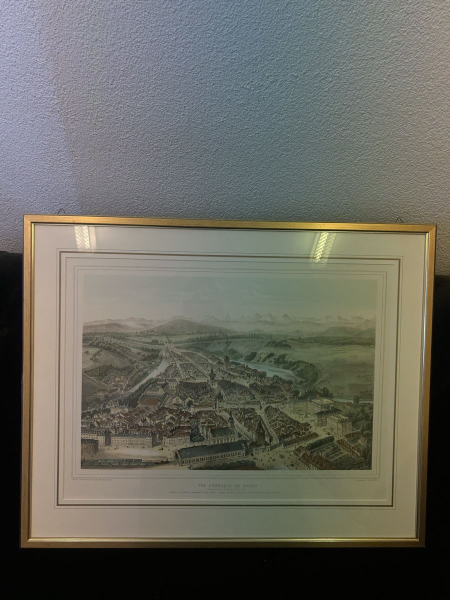Tableaux: Alte Ansicht von Bern eingerahmt – D'occasion à Luzern par kuz_c2qd