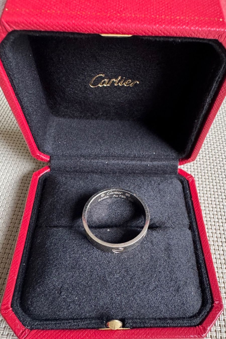 Cartier Bagues: Orginal Cartier weissgold Ring – D'occasion à Landquart par Coraro