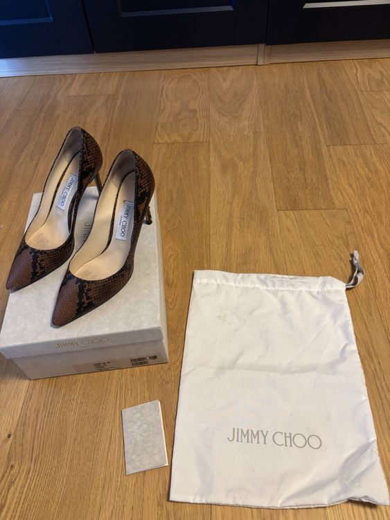 Jimmy Choo Scarpe da donna: Jimmy Choo Snake printed leather shoes – Usato da Oberägeri venduto da LacLeman39