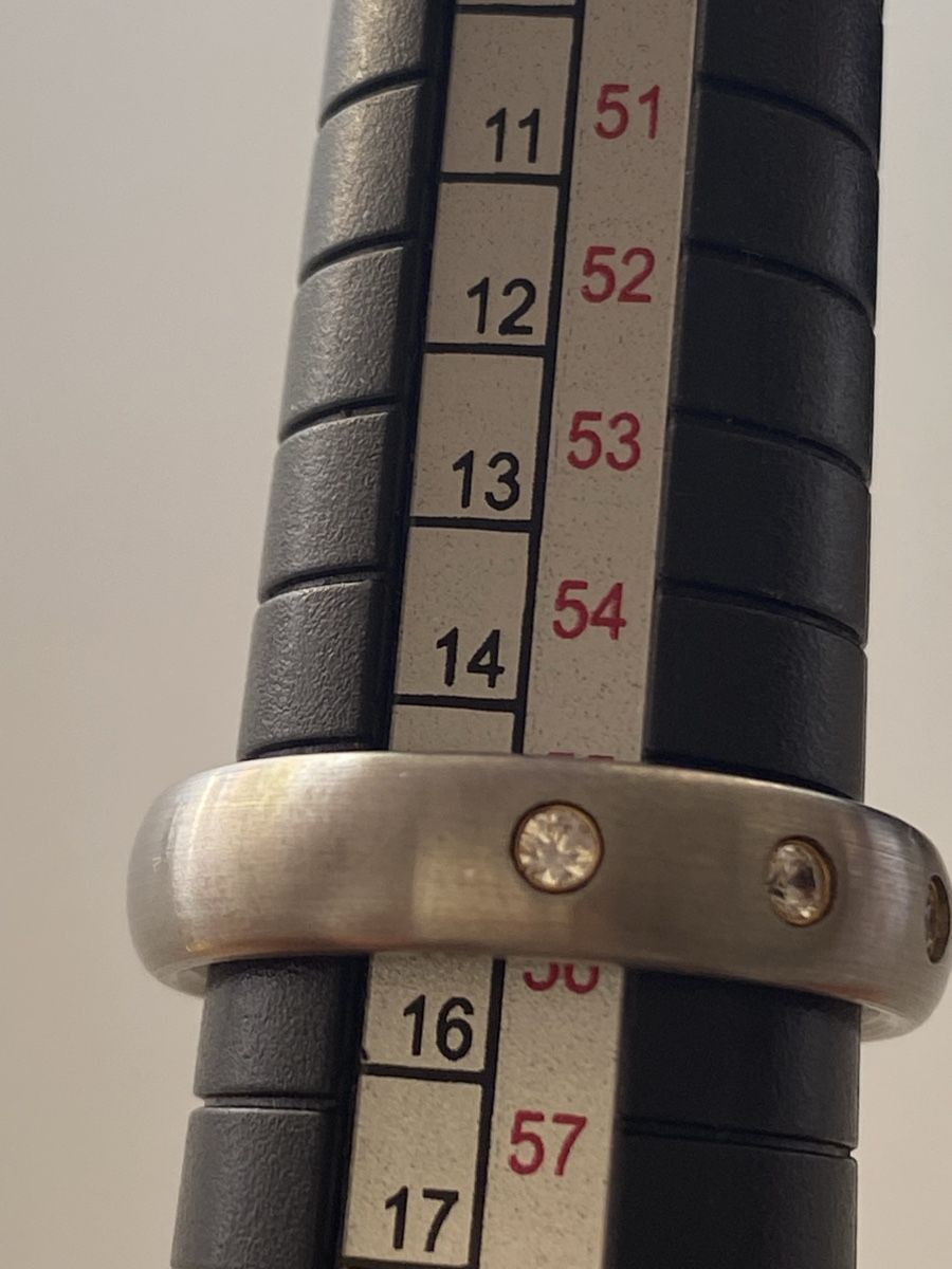 Anelli: XENOX Zirkonia Band Silber Ring – Nuovo (secondo la descrizione) da Givisiez venduto da dor_xb9k 3