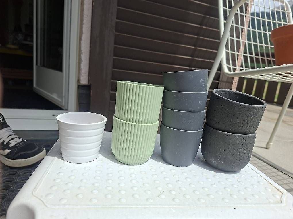 WC: Diverse kleine Töpfchen ca 4cm – Usato da Sils/Segl Maria venduto da Patrizia_Sophie