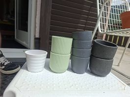 Diverse kleine Töpfchen ca 4cm
