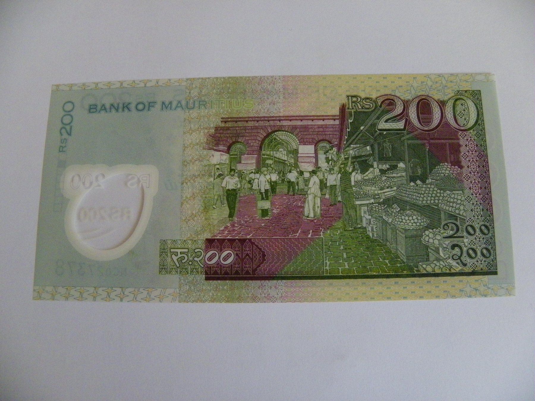 Banconote: Mauritius 200 Rupien 2024, Banknote, Seltenes, Unc – Nuovo (secondo la descrizione) da Untersiggenthal venduto da Gas61 1