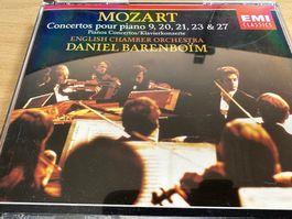 Mozart Daniel Barenboïm Klavierkonzerte 9, 20, 21, 23 & 27
