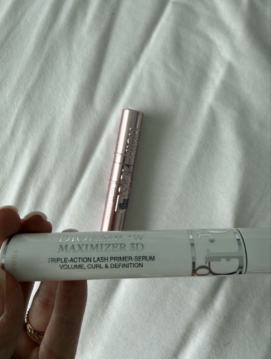 Dior Make-up: DIOR Maximizer 3D Primer + Maybelline Mascara Set – Usato da Dietlikon venduto da lizz.yy 1