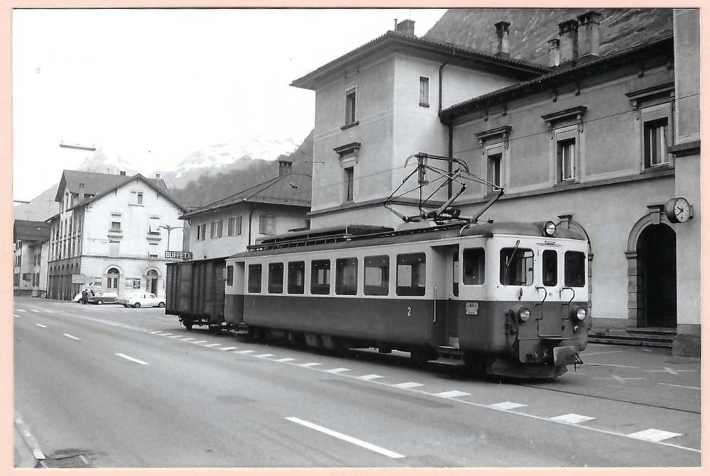 Biasca Station. BiascaAcquarossa Bahn. Kaufen auf Ricardo