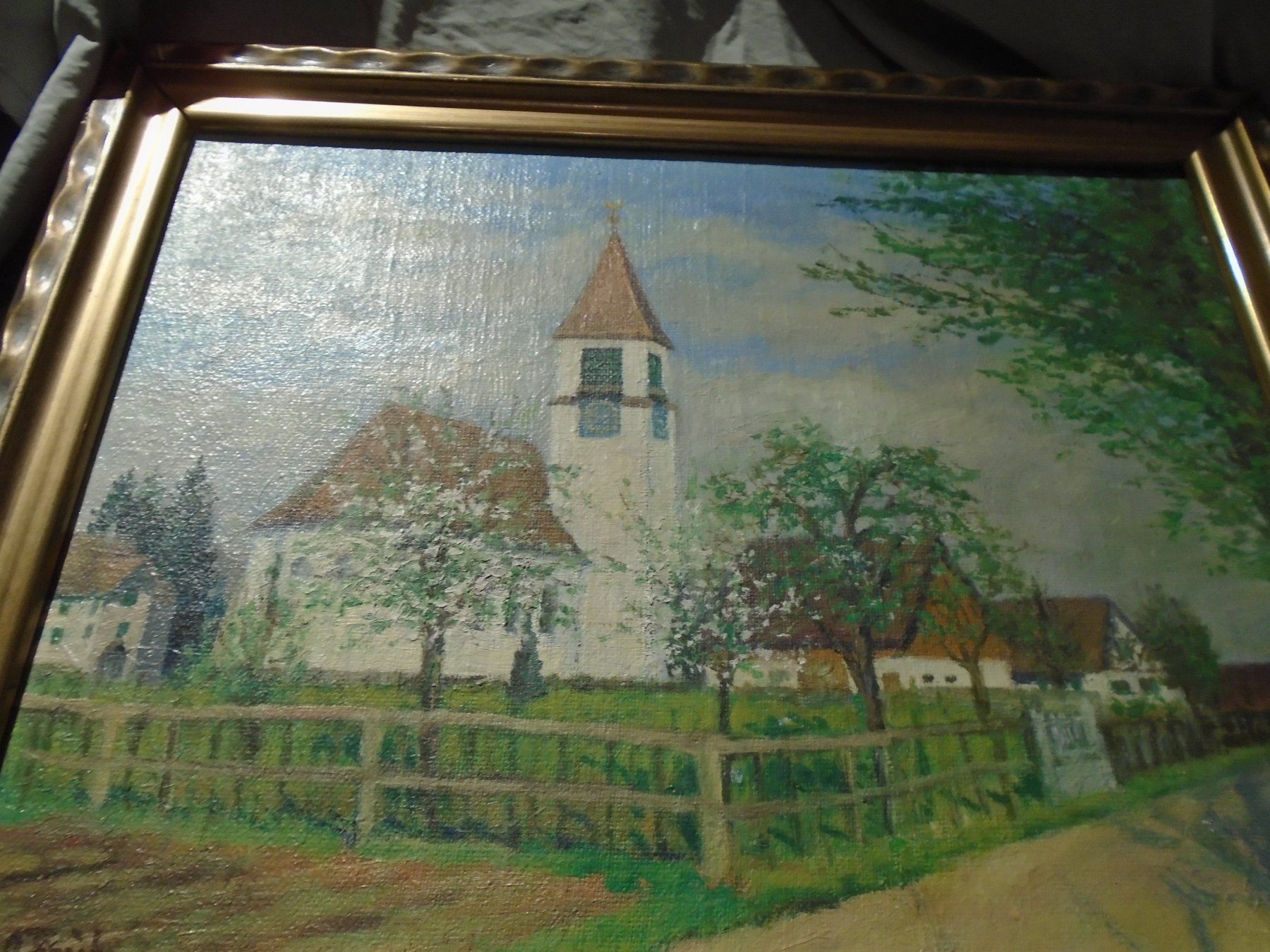 Foto & Immagini: Bild mit Rahmen, Kirche – Usato da Zürich venduto da abraxas1291 1