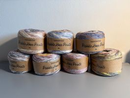 7 x 150 gr. Wolle - 1050 gr. Wolle