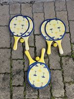 6 raquettes de plage