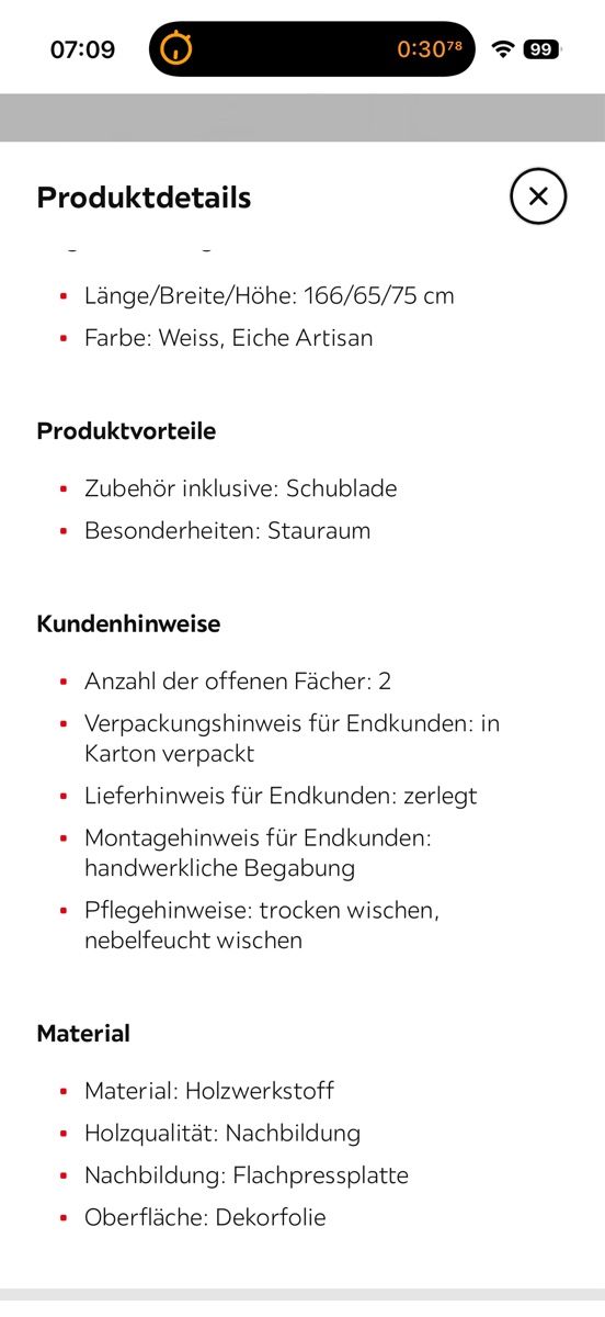 Bureaux: Schreibtisch – D'occasion à Kloten par cigiro 4