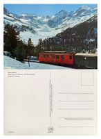 Morteratsch Montebello Kurve Pontresina Bahn RhB ABe 4/4 II