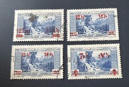 Libanon alte briefmarke