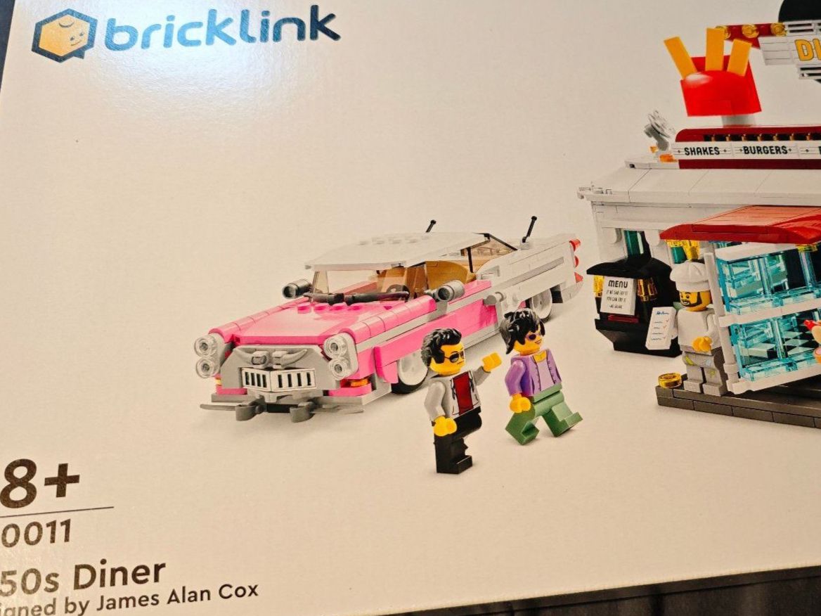 Lego Kit di costruzioni: LEGO Bricklink, Set 910011, 1950s Diner – Nuovo e nell'imballaggio originale da Pfaffhausen venduto da seppentony
