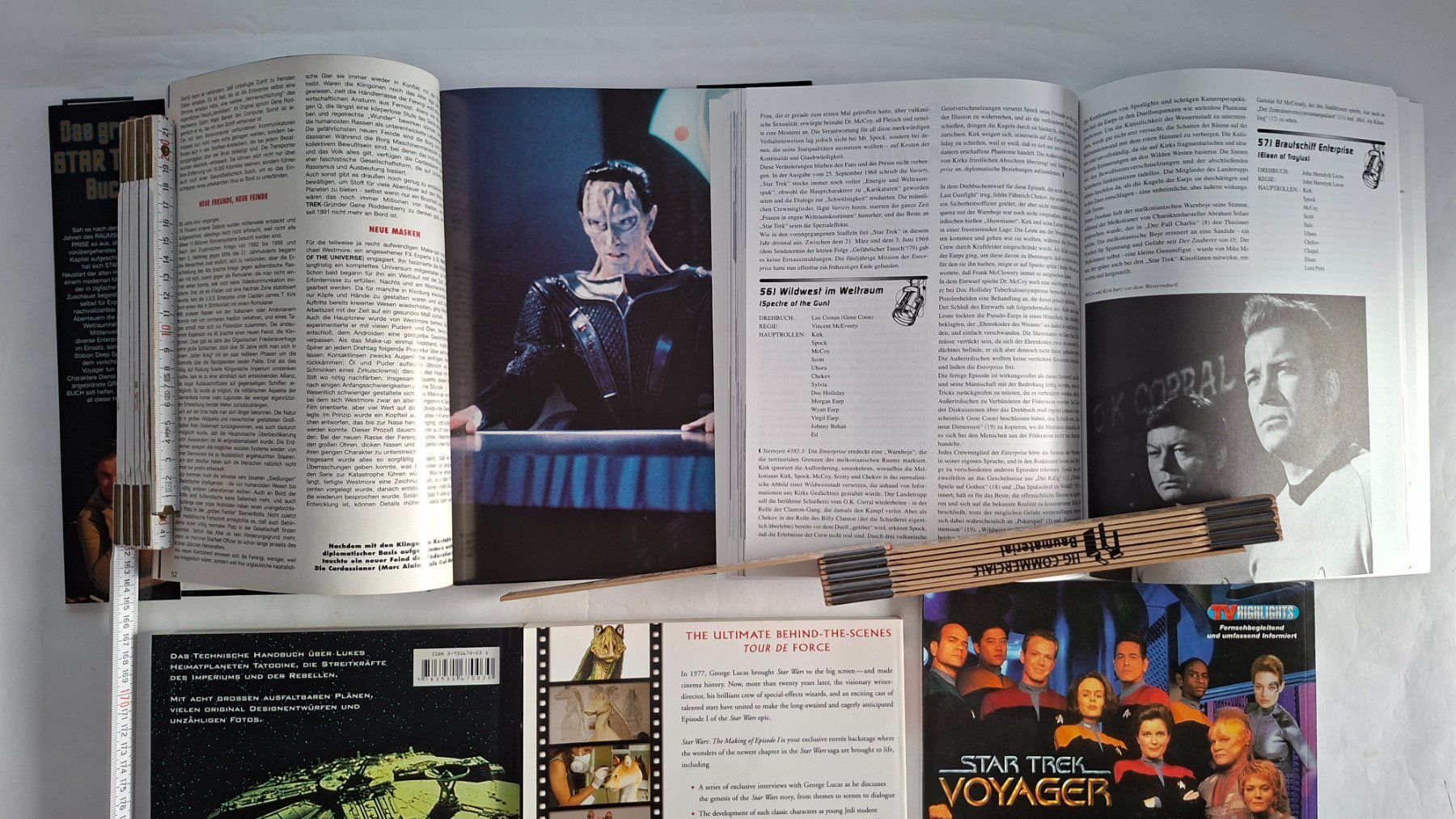 Riviste & Magazine: 5 Star Trek & Star Wars Hefte Sammlung – Usato da Opfikon venduto da Diversamente 2