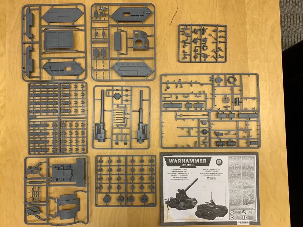 WARHAMMER 40000 - GARDE IMPÉRIALE - LOT-ARMÉE-FULL MÉTAL
