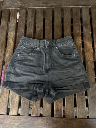 Jeans - Shorts anthrazit von H&M