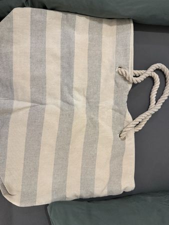 Sommer Strandtasche, gross, gestreift, neuwertig!