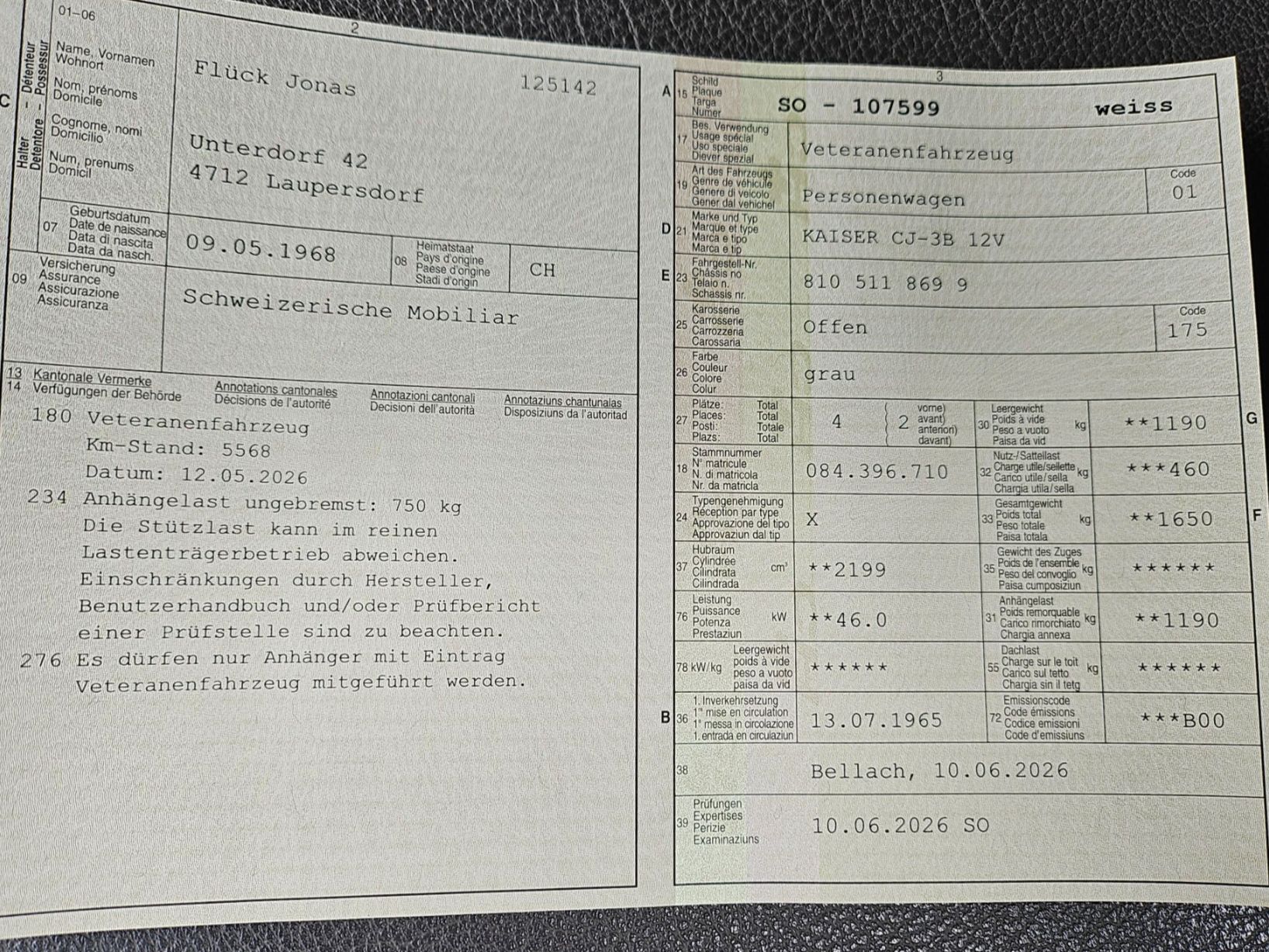 Jeep Automobili: Jeep ab MFK Veteran 2026 – Usato da Laupersdorf venduto da jonesfluck 6