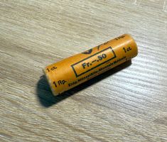 1 Rappen Rolle 1970 Neu und ungeöffnet