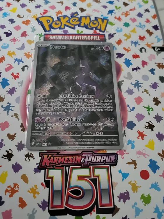 Pokémon Sammelkarte – MEW 129 Karpador, Deutsch, Mit Toploader-Versandschutz