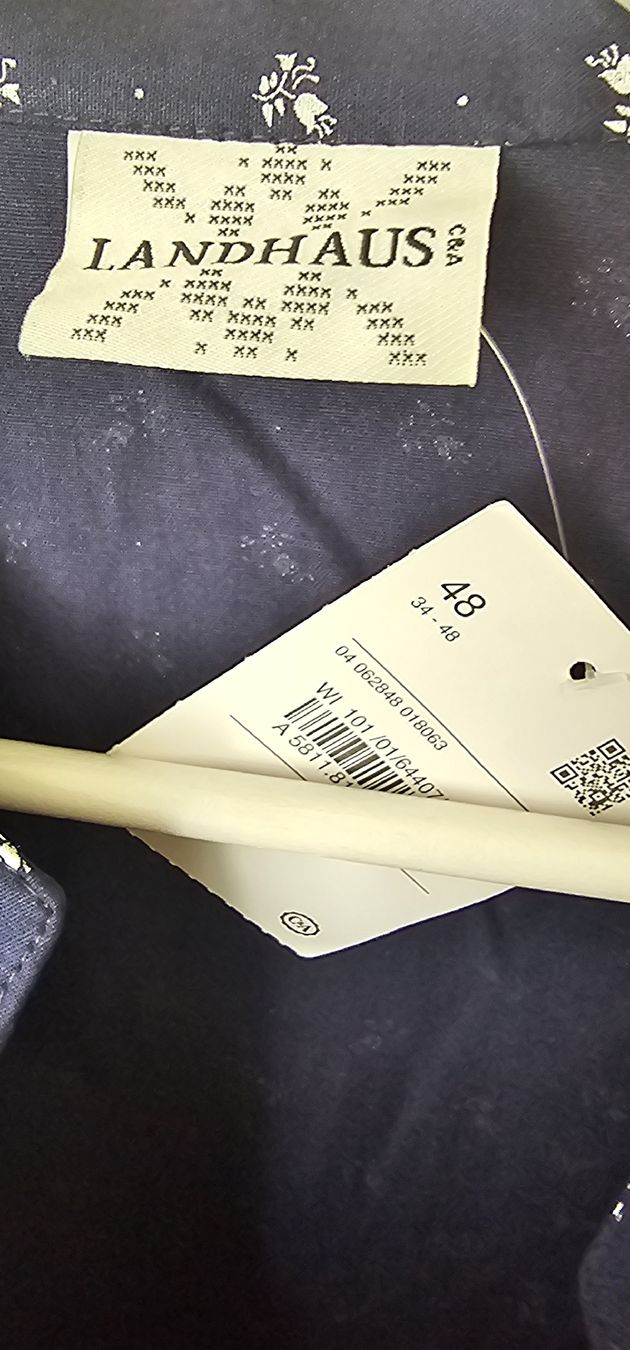 Camicette: Bluse Landhaus Mode, Gr. 48, NEU – Nuovo e nell'imballaggio originale da Arbon venduto da Flyaway8 1