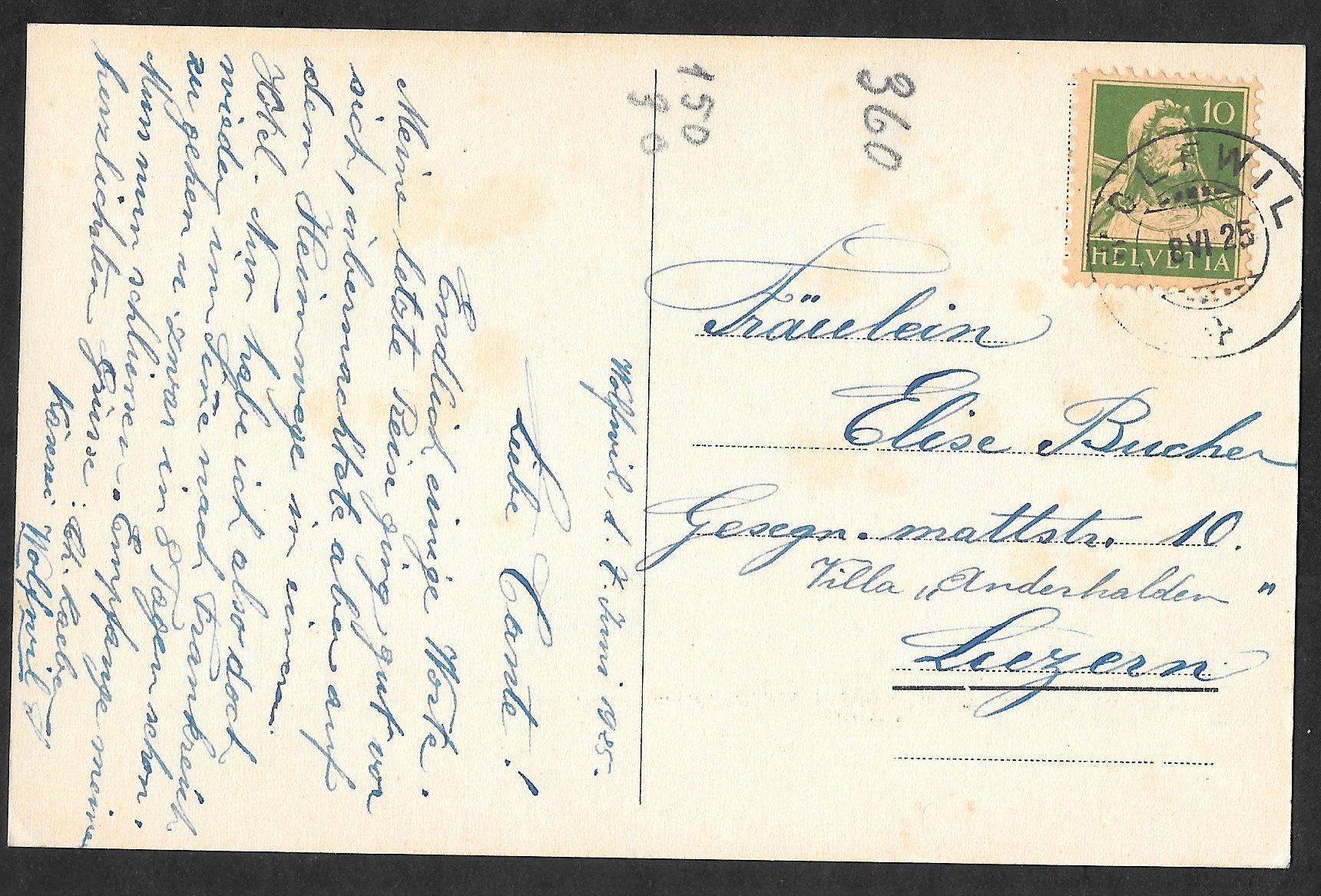 Cartoline postali: Wolfwil Teilansicht mit Käserei – Usato da Olten venduto da clotaldi 1