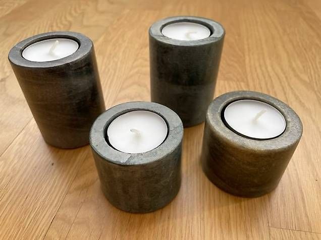 Bougeoirs: Granit Kerzenständer 4 Stk.  – Neuf avec emballage d'origine à Zürich par Sonnenblume_65