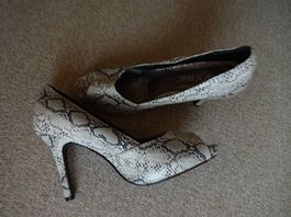 sexy High Heels / Absatzschuhe mit Plateau Sohle 37/38