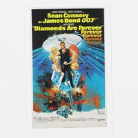 Postkarte James Bond Poster Artwork USA 1971
