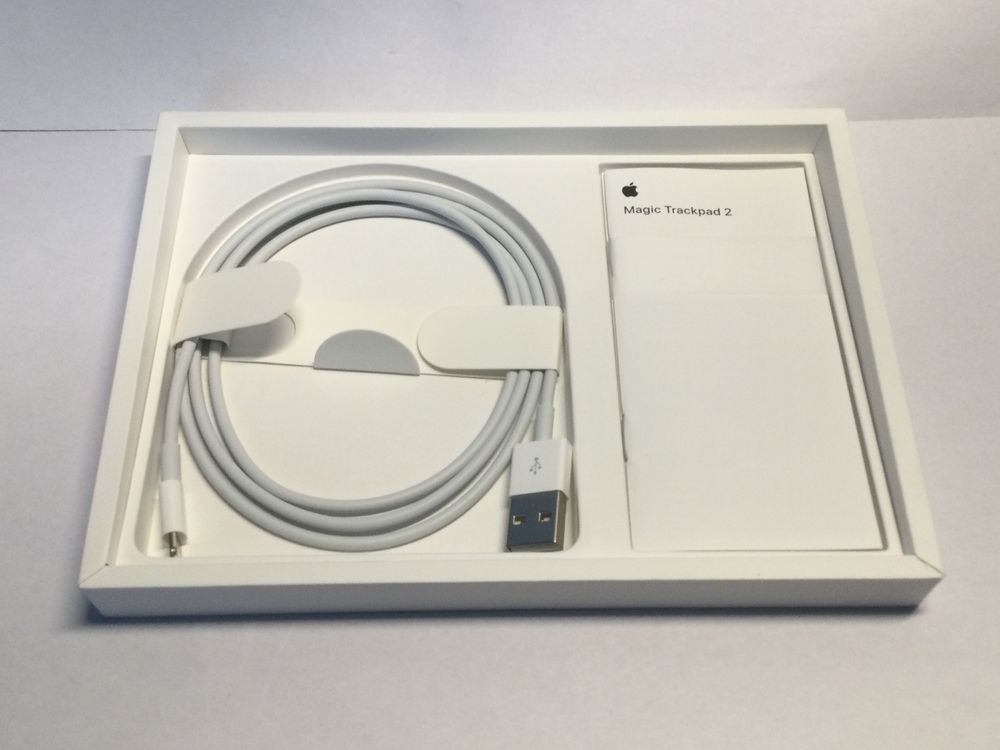 Apple Magic Trackpad 2 Multi-Touch Bluetooth Weiss A1535 (Gebraucht) in ...