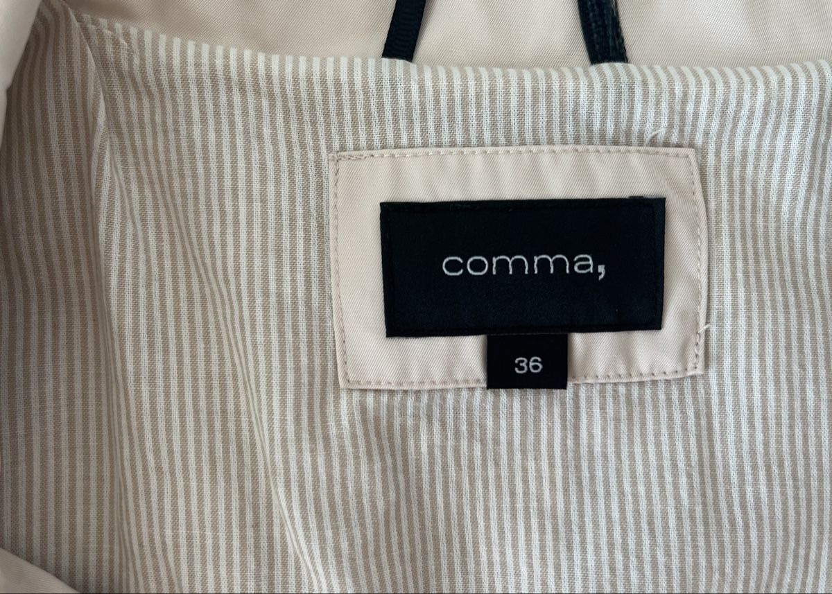Comma Cappotti: Comma, Trenchcoat, Light coat , Gr. 36, Beige – Nuovo (secondo la descrizione) da Gümligen venduto da caron__ 8