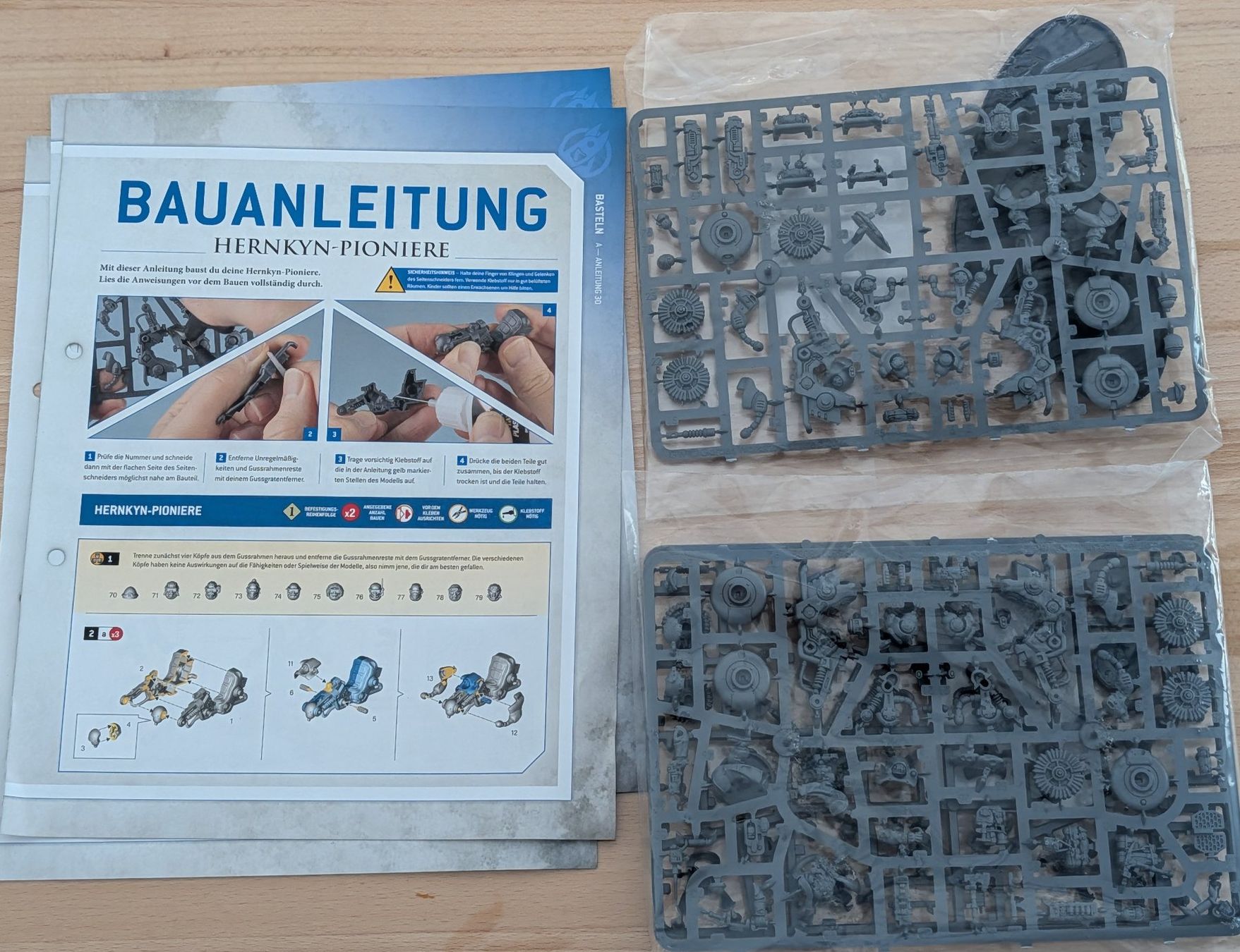 Kits de montage: Warhammer 40k Votann: Hernkyn-Pioniere – Neuf (Voir description) à Oberwil BL par temor