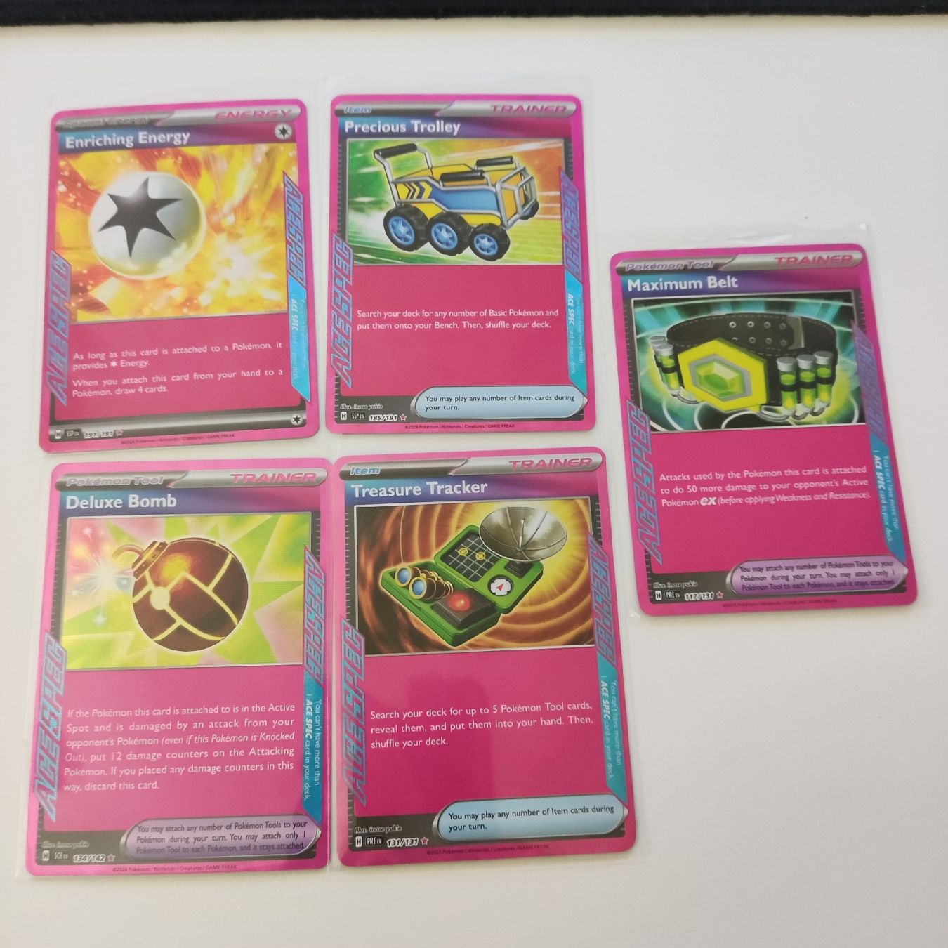 Pokémon Carte collezionabili: Pokemon 5x Ace Spec Cards/ ENG  – Usato da Wilen b. Wollerau venduto da ATS90