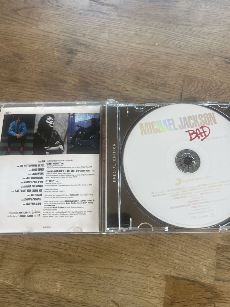 CD: Michael Jackson - Bad - CD - Special Edition – Usato da Lugano venduto da bad_2t9b 1