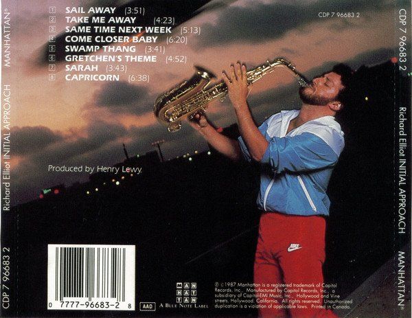 CD: Richard Elliot INITIAL APPROACH  Robben Ford Jeff Daniels CD – Usato da Kandergrund venduto da Sososo 1