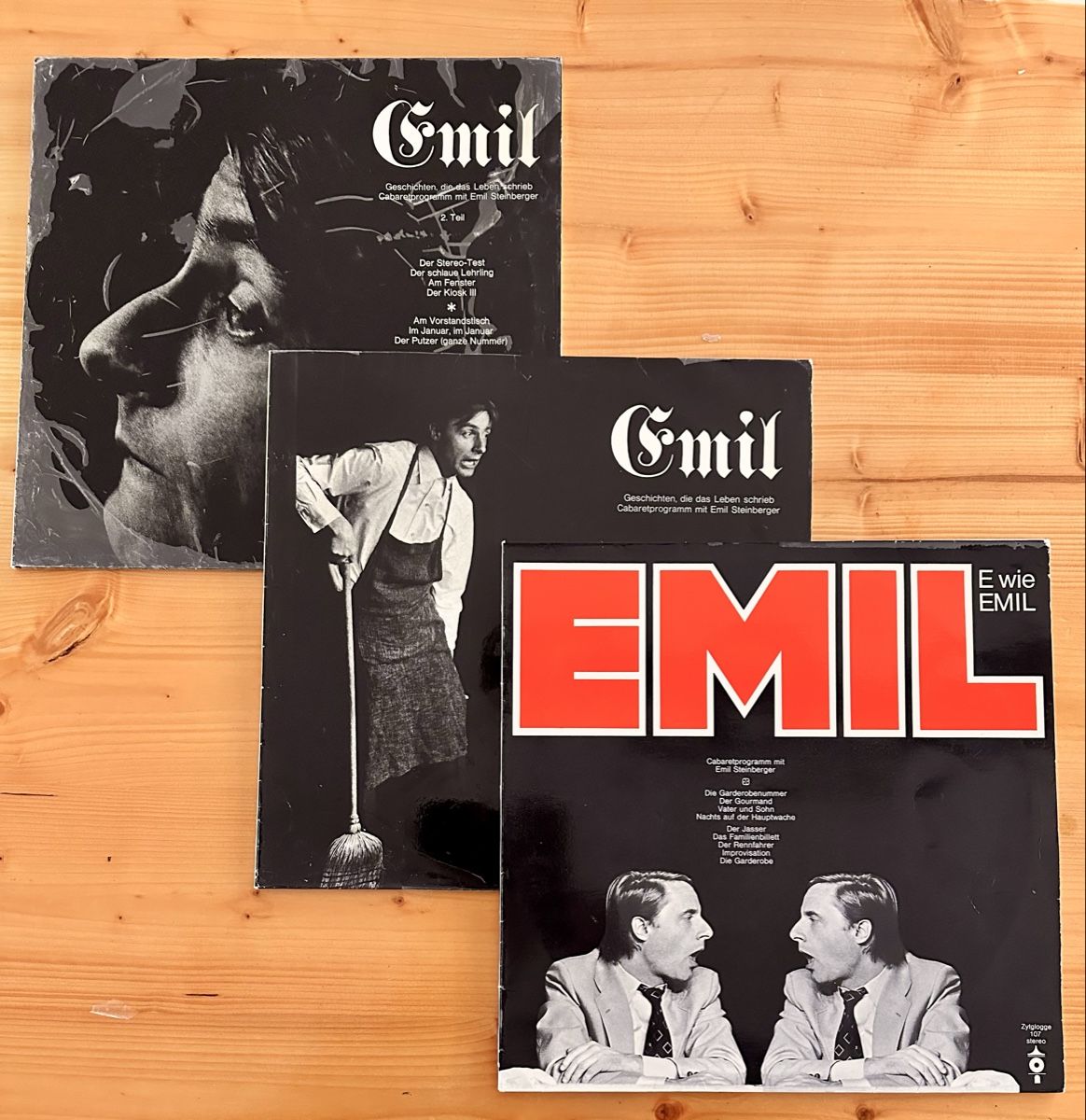 Dischi in vinile: EMIL, Cabaret Rotstift, Berner Troubadours Schallplatten LP – Usato da Zuzwil BE venduto da BulkBox
