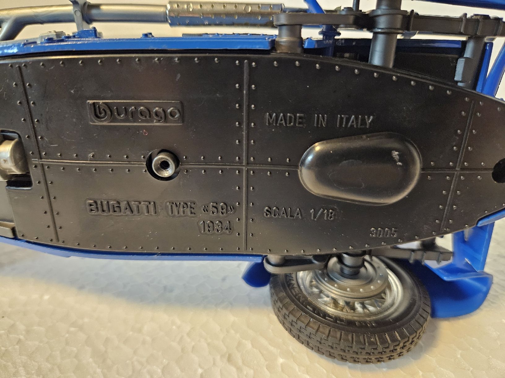 Bugatti Modellini d'auto: Bburago Bugatti Type 59 1934 - Modellauto – Usato da Haslen GL venduto da Sandra40 6